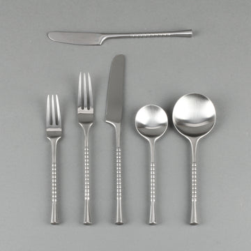 DANSK DESIGNS Jette Stainless Steel Flatware - 10 Place Settings +