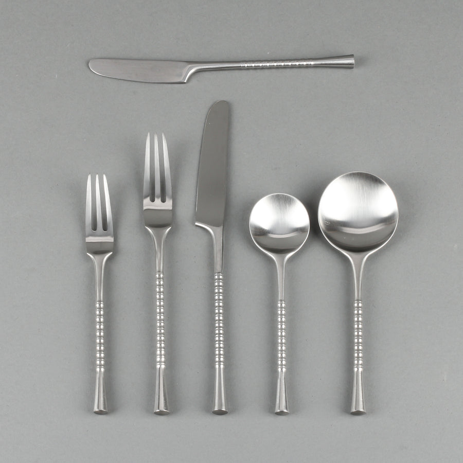 DANSK DESIGNS Jette Stainless Steel Flatware - 10 Place Settings +