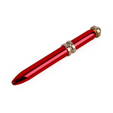 TIFFANY & CO. Paloma Picasso Sterling Silver Retractable Purse Pen - Red