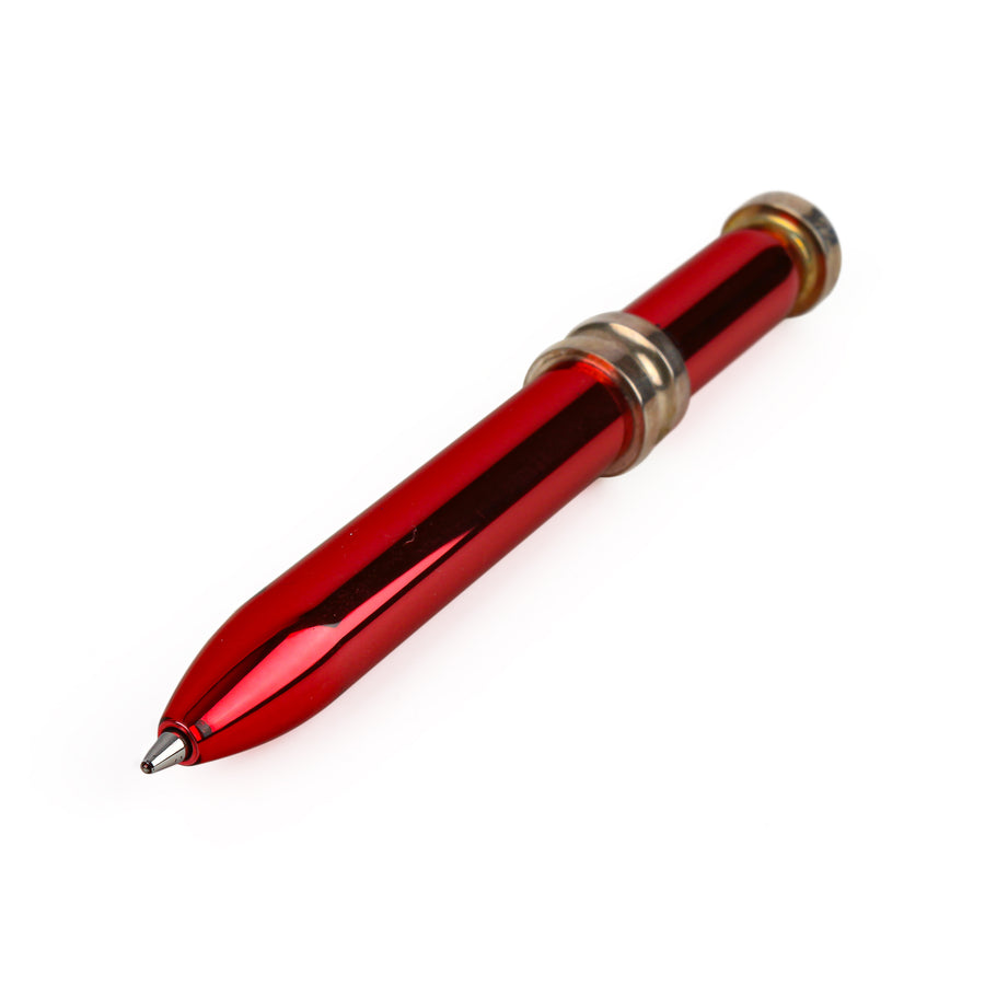 TIFFANY & CO. Paloma Picasso Sterling Silver Retractable Purse Pen - Red