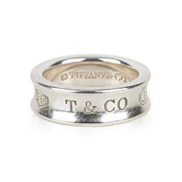 TIFFANY & CO. Sterling Silver 1837 Band Ring