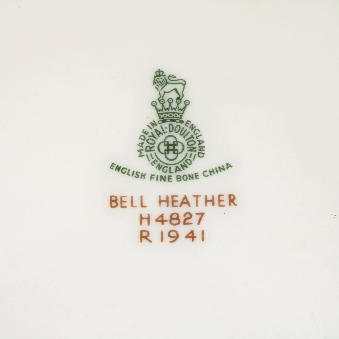 ROYAL DOULTON Bell Heather Tea Set