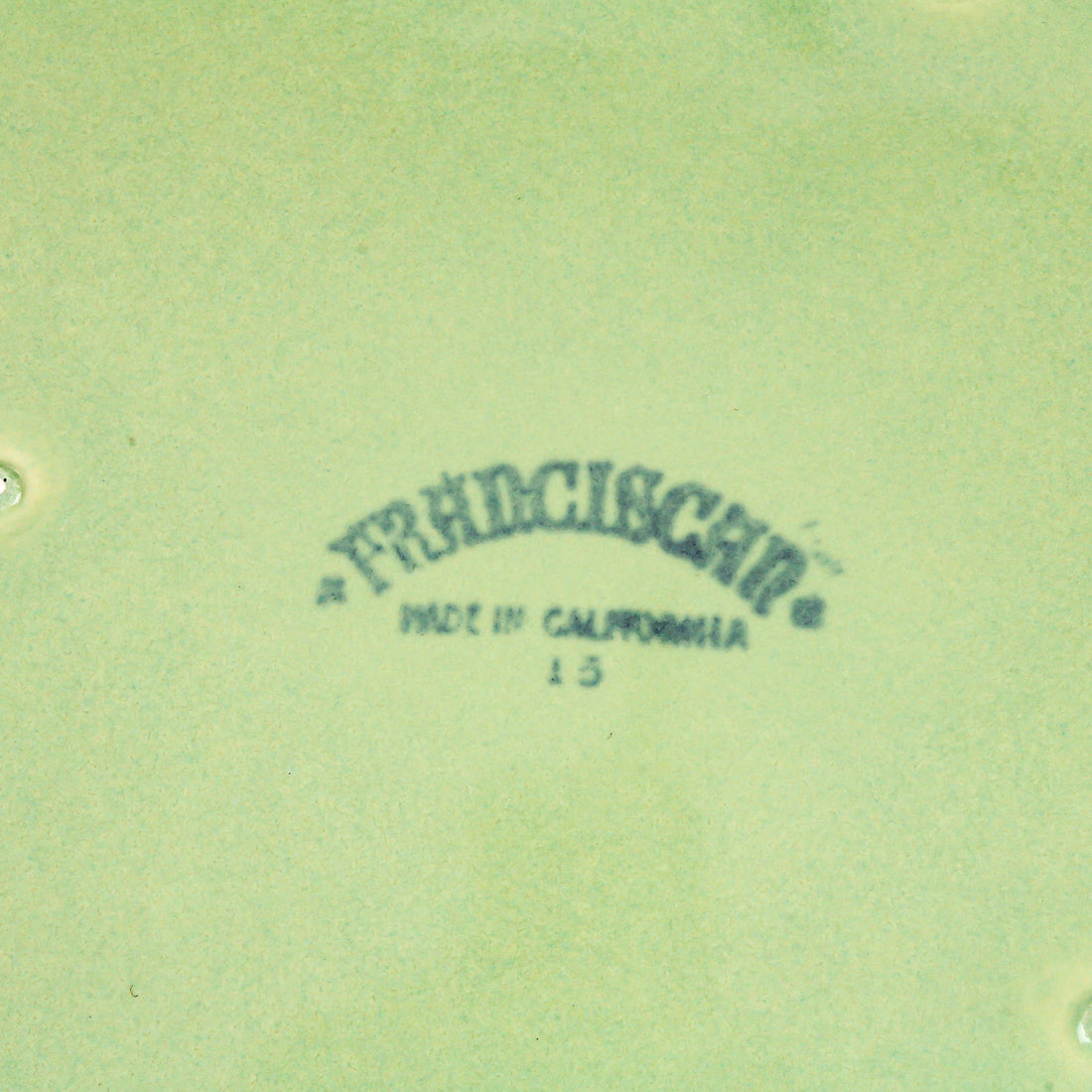 FRANCISCAN Tiempo Green Soup Bowls - Set of 7
