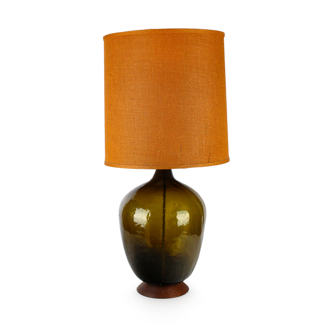 Vintage Demijohn Bottle Table Lamp