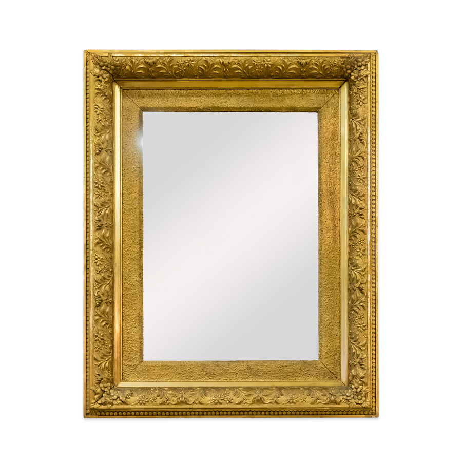 Vintage Gilt & Gold Finish Mirror