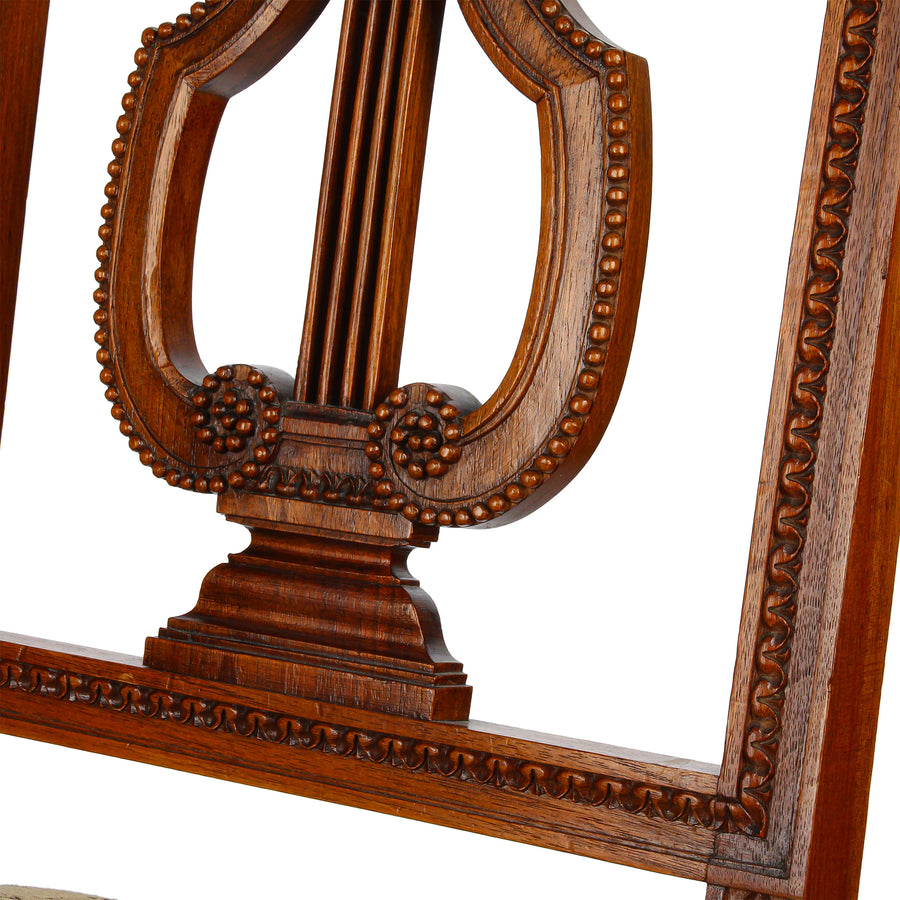 Vintage Harp Back Chair