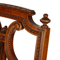Vintage Harp Back Chair