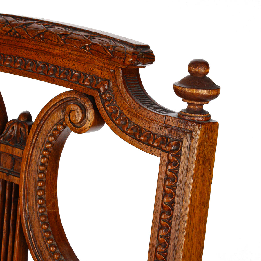 Vintage Harp Back Chair