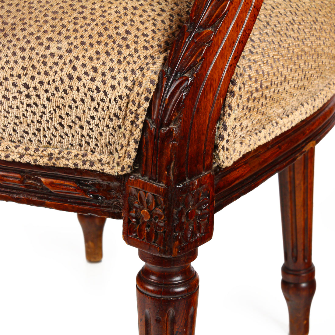 PAIR Vintage Louis Style Fauteuil Chairs