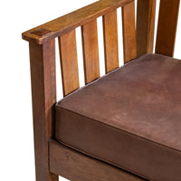 Vintage Mission Oak Sofa Bench