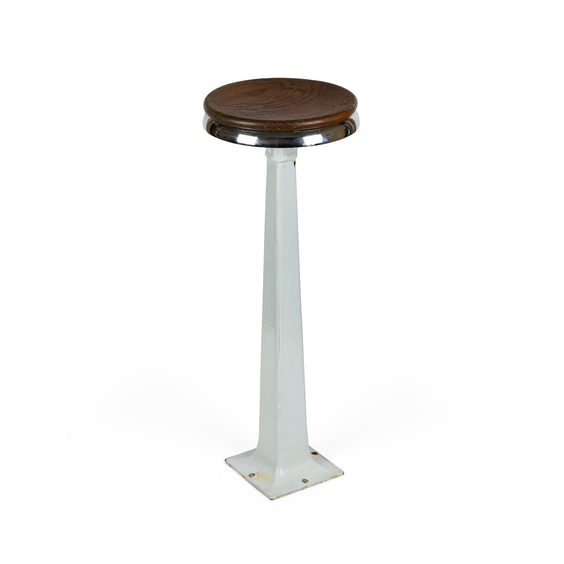 Vintage Painted Steel Soda Fountains Stools - Set of 4