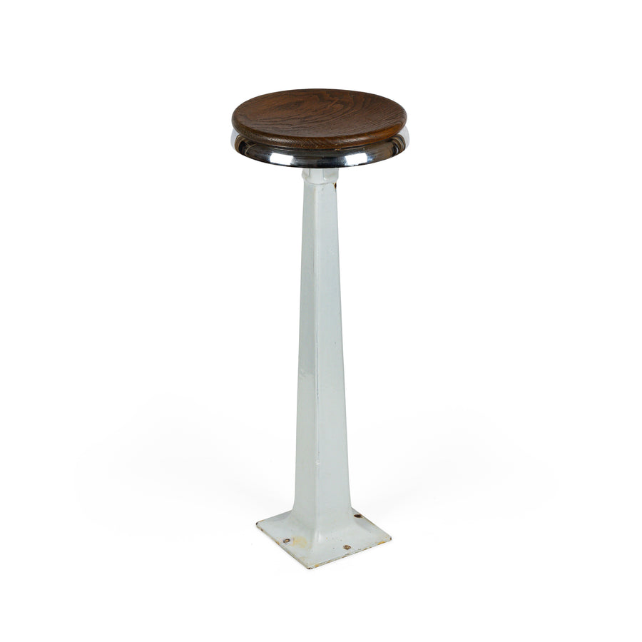 Vintage Painted Steel Soda Fountains Stools - Set of 4