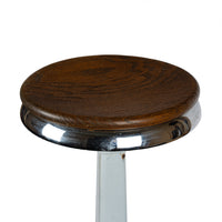 Vintage Painted Steel Soda Fountains Stools - Set of 4