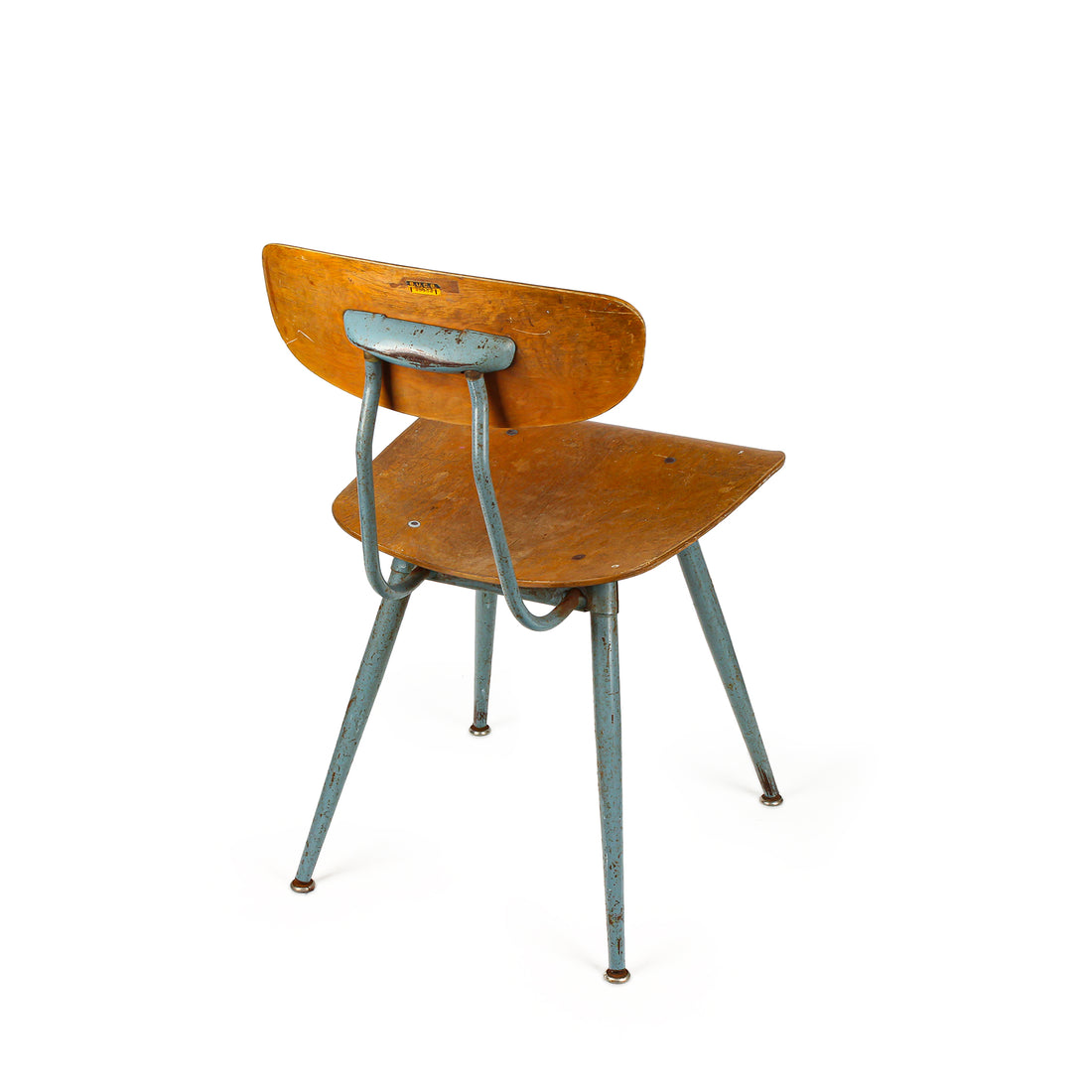 Vintage Plywood & Steel Chair