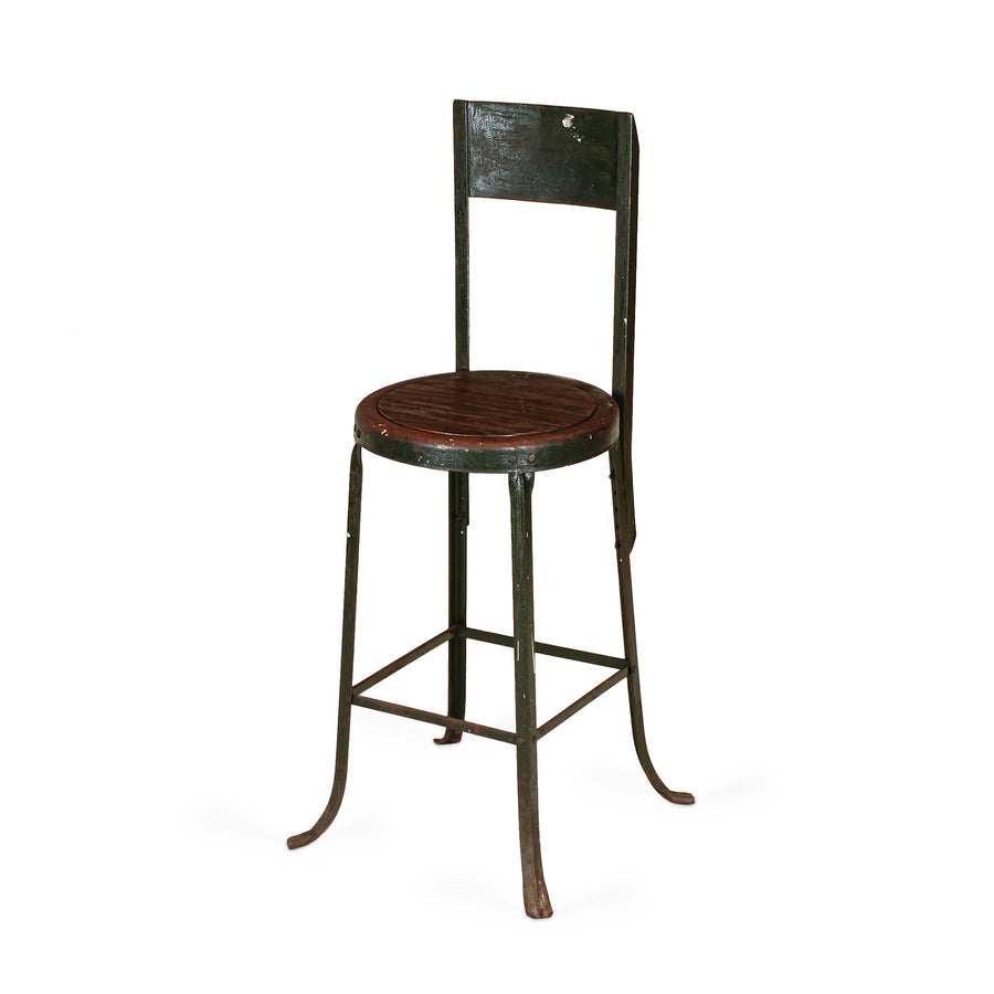 Vintage Steel Stool