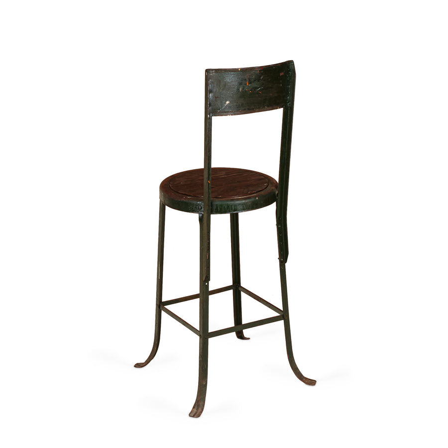 Vintage Steel Stool