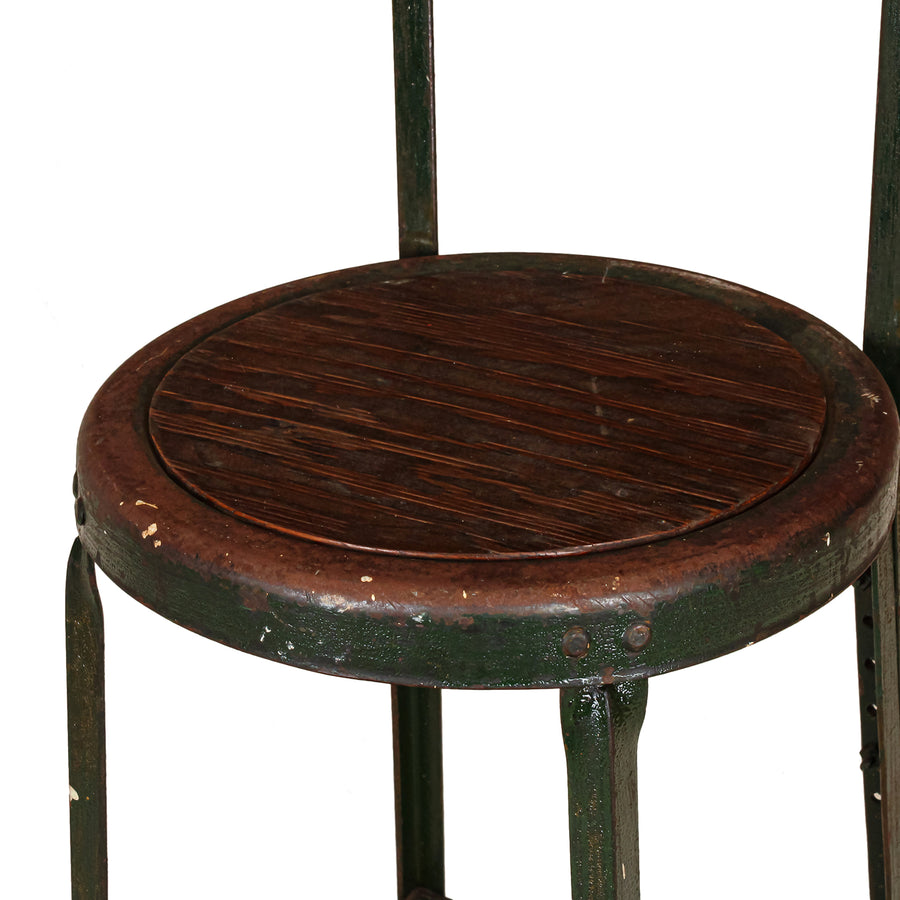 Vintage Steel Stool