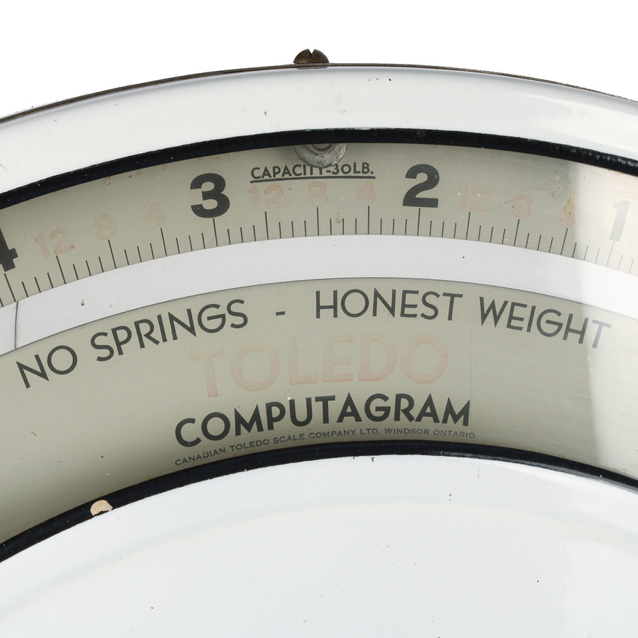 CANADIAN TOLEDO SCALE Vintage Computagram Scale