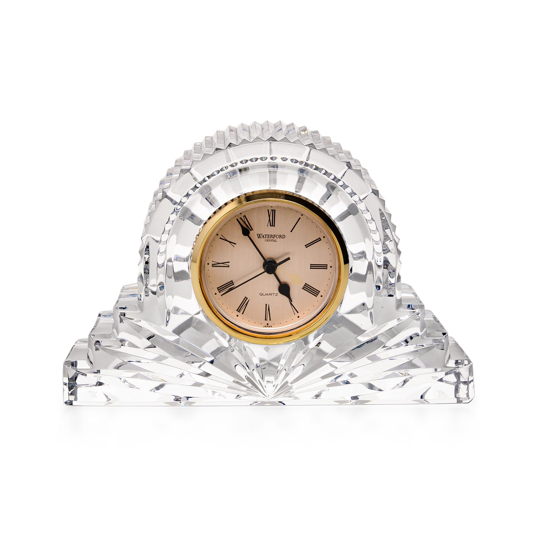 WATERFORD Crystal Cottage Clock