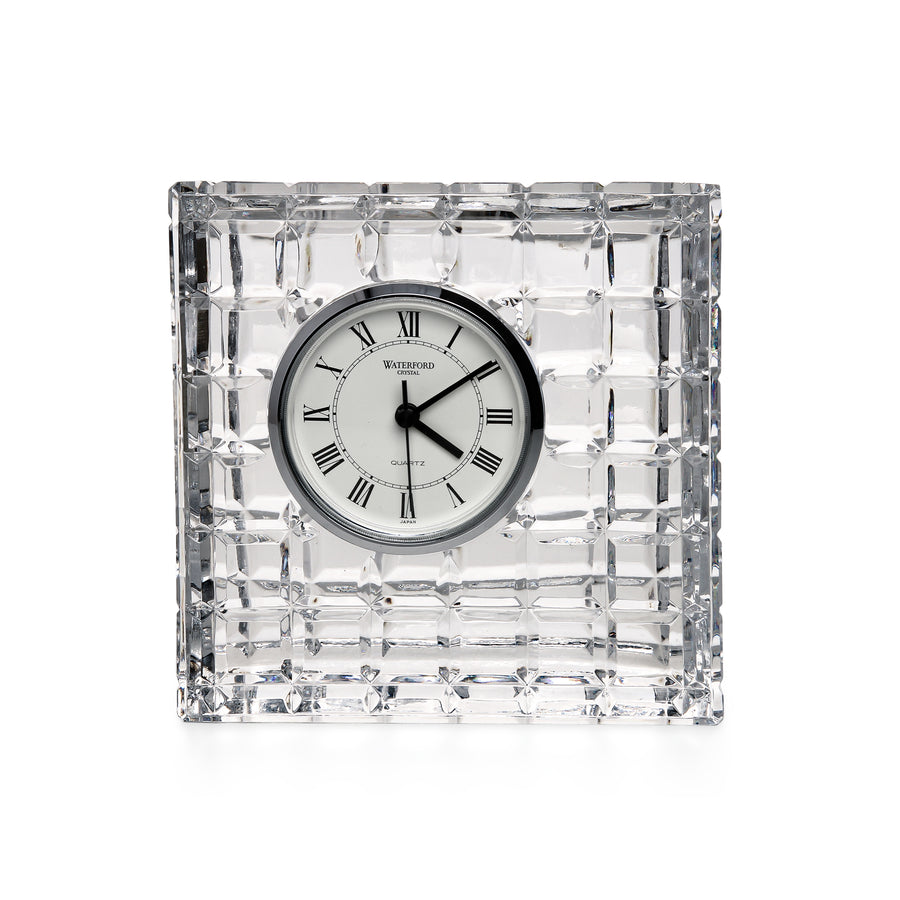 WATERFORD Crystal Desk Clock