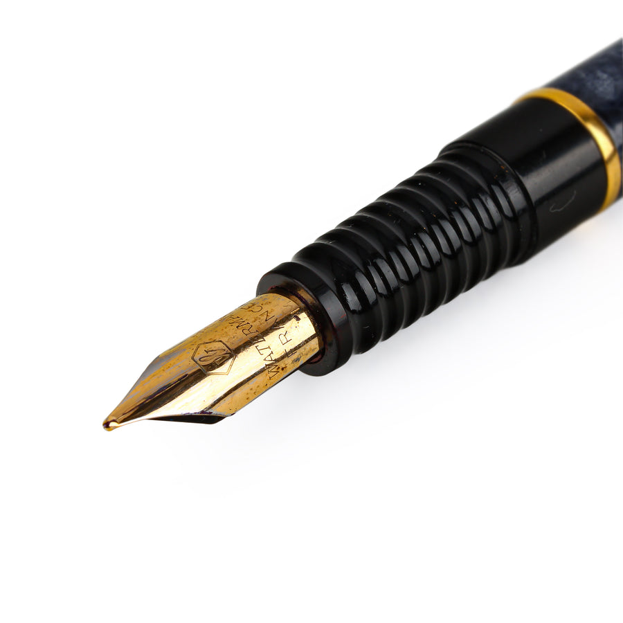 WATERMAN Laureat Fountain Pen - Blue Marble