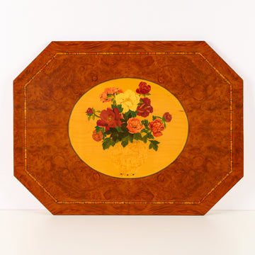 Wall Hanging Marquetry Plaque