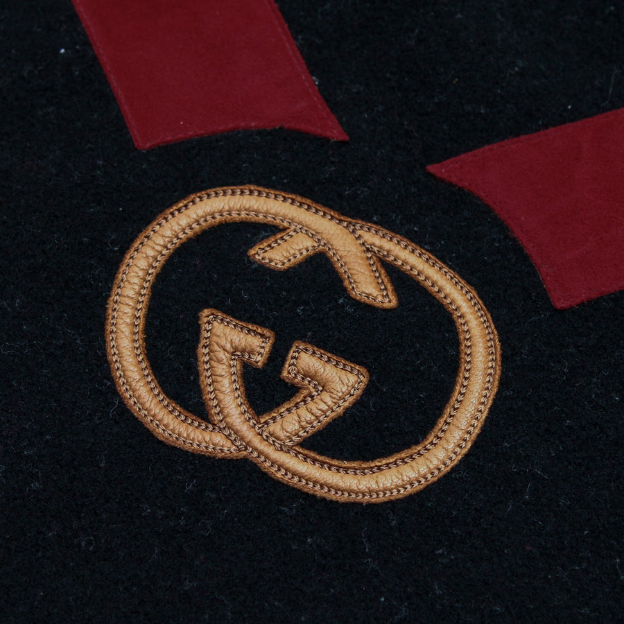 GUCCI Equestrian Throw Blanket - Wool & Leather