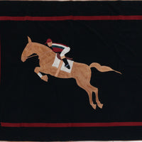 GUCCI Equestrian Throw Blanket - Wool & Leather