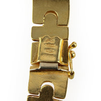 18K Yellow & White Gold Link Necklace