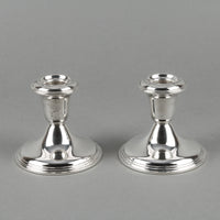 EMPIRE Sterling Silver Candlesticks - Set of 2