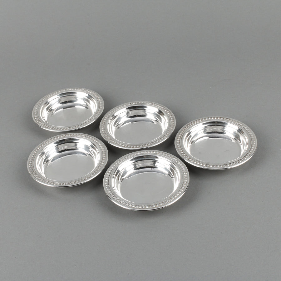 INTERNATIONAL Sterling Silver Nut Dishes - Set of 5