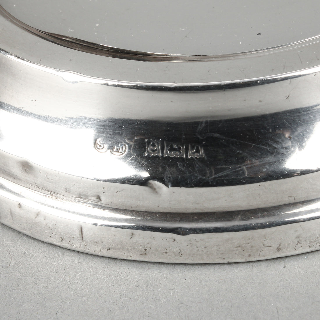 SANDERS & MACKENZIE Sterling Silver Ashtray