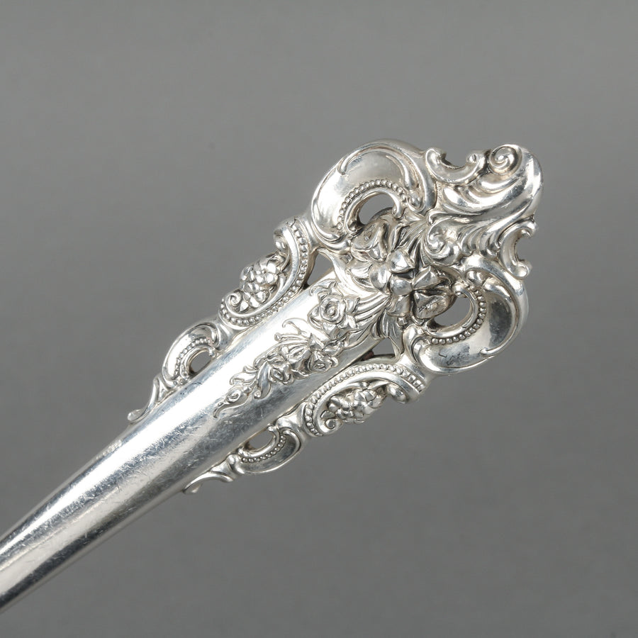 WALLACE Grande Baroque Sterling Silver Flatware - 81 Pieces