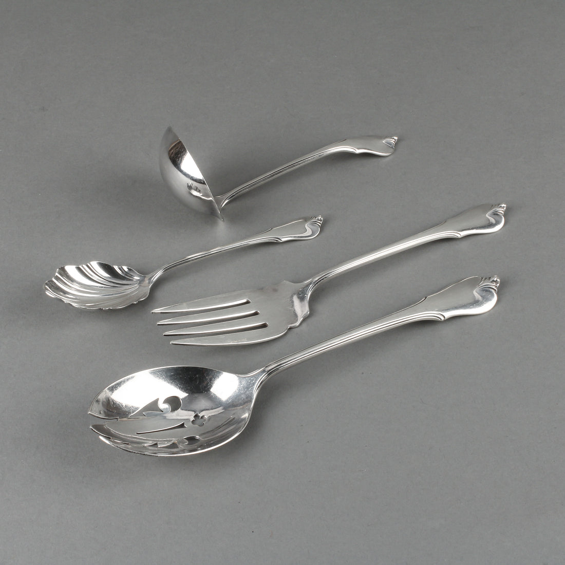 WALLACE Grand Colonial Sterling Silver Luncheon Flatware - 12 Place Settings +