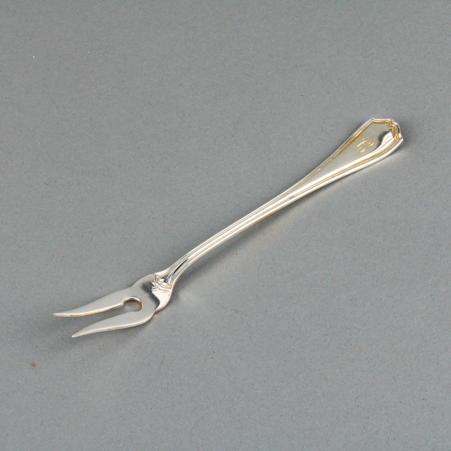 BIRKS Georgian Plain Sterling Silver Pickle Fork