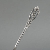 WALLACE Rose Point Sterling Silver Serving Fork
