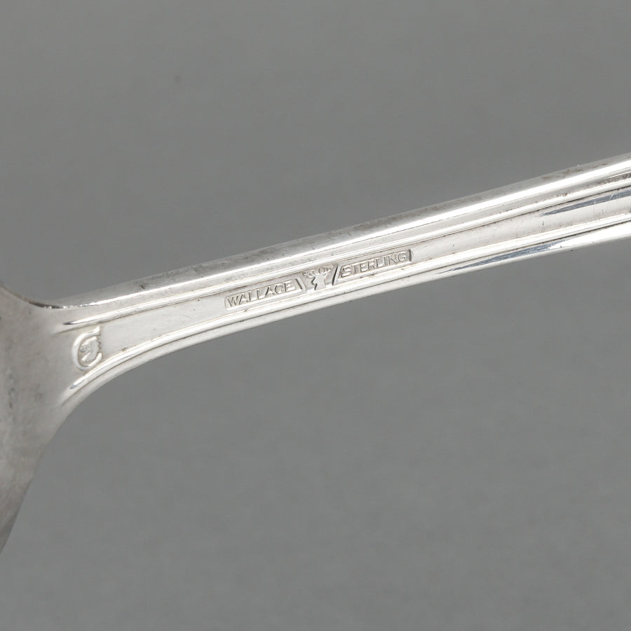 WALLACE Rose Point Sterling Silver Serving Spoon