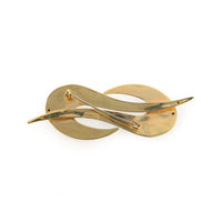 BASSANI 14K 2-Tone Infinity Brooch