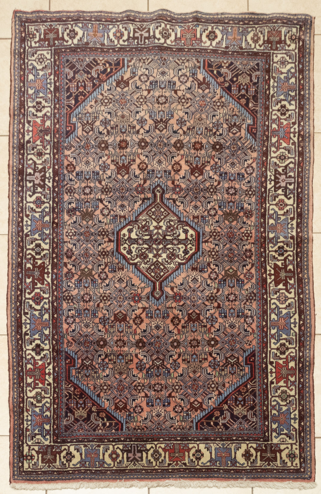 BAYAT NOMAD Hand-Knotted Wool Rug Wool 7'1" x 4'6"