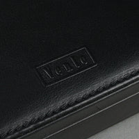 VENLO Black Leather 10 Pen Travel/Storage Case