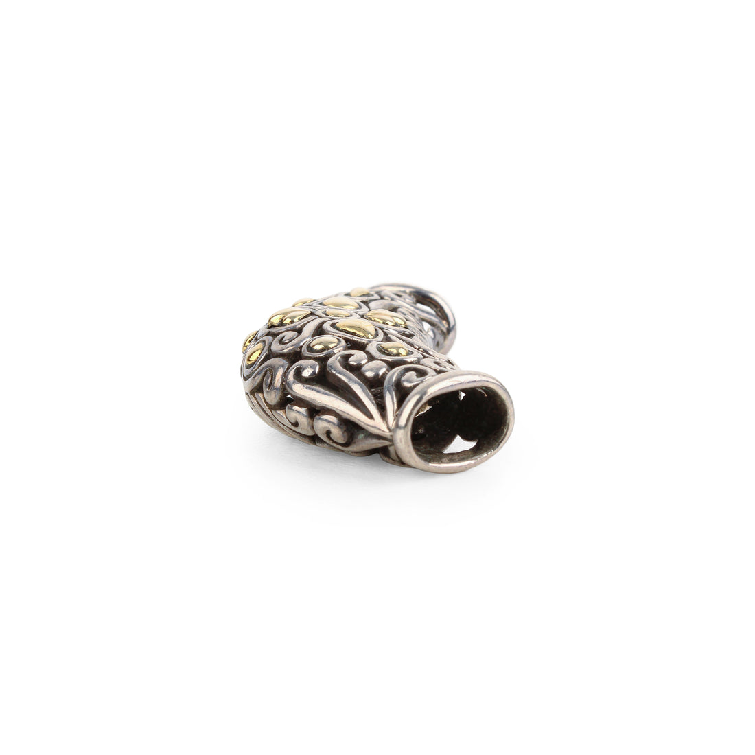 JOHN HARDY Sterling Silver & 18K Slider Pendant