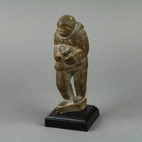 POOBOOGUK - Male Figure - Carved Stone Sculpture