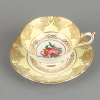 PARAGON 598 Hand-Painted Floral Cup & Saucer