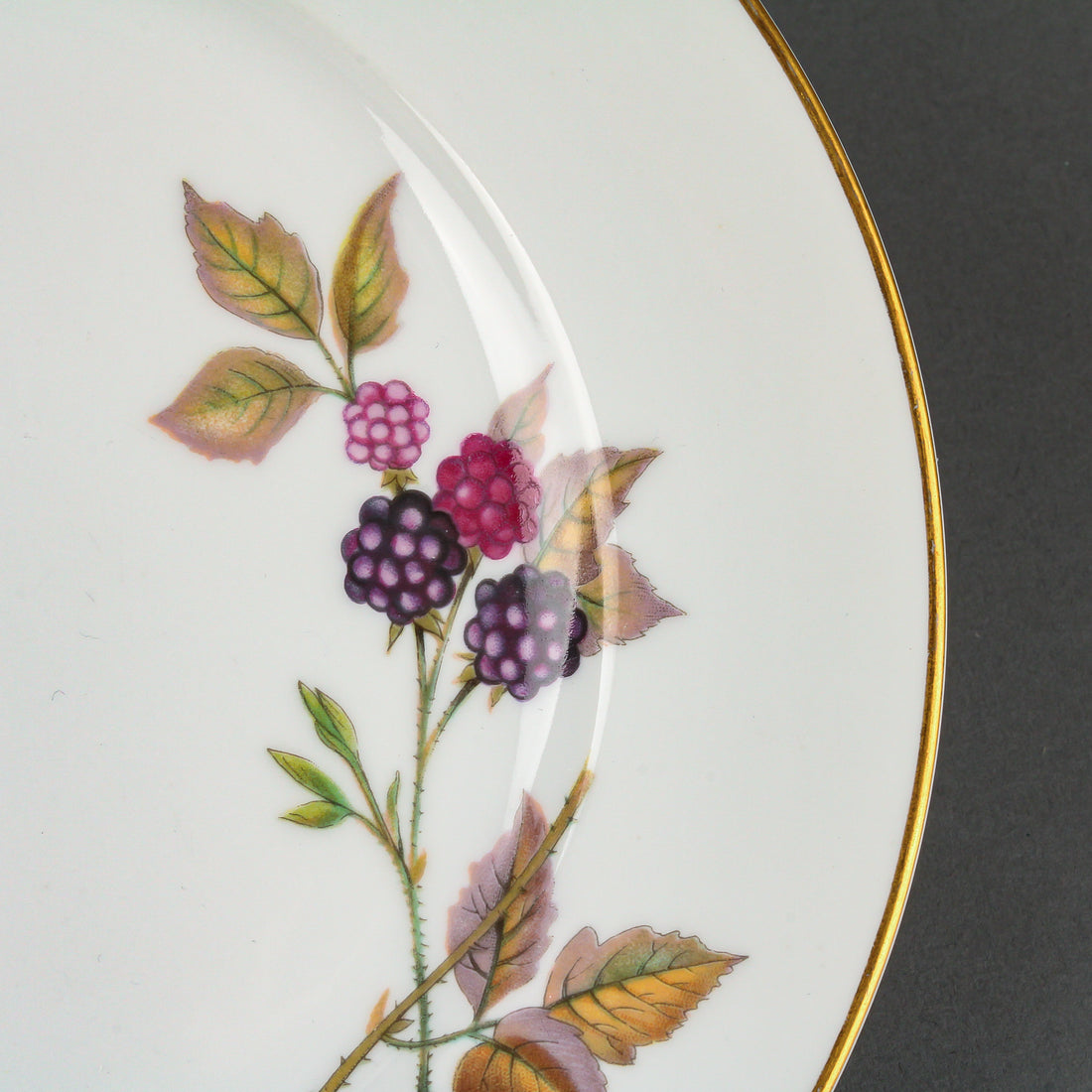 ROYAL WORCESTER Evesham Dessert Plates - Set of 8