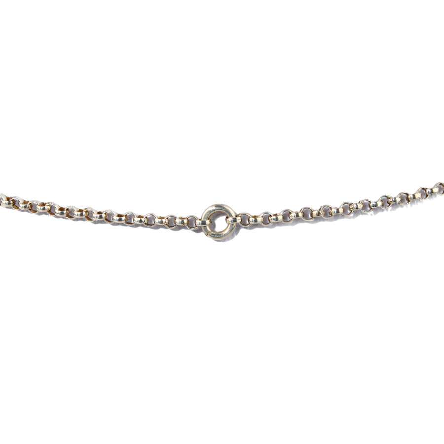 MELODY ARMSTRONG Sterling Silver Modernist Long Necklace