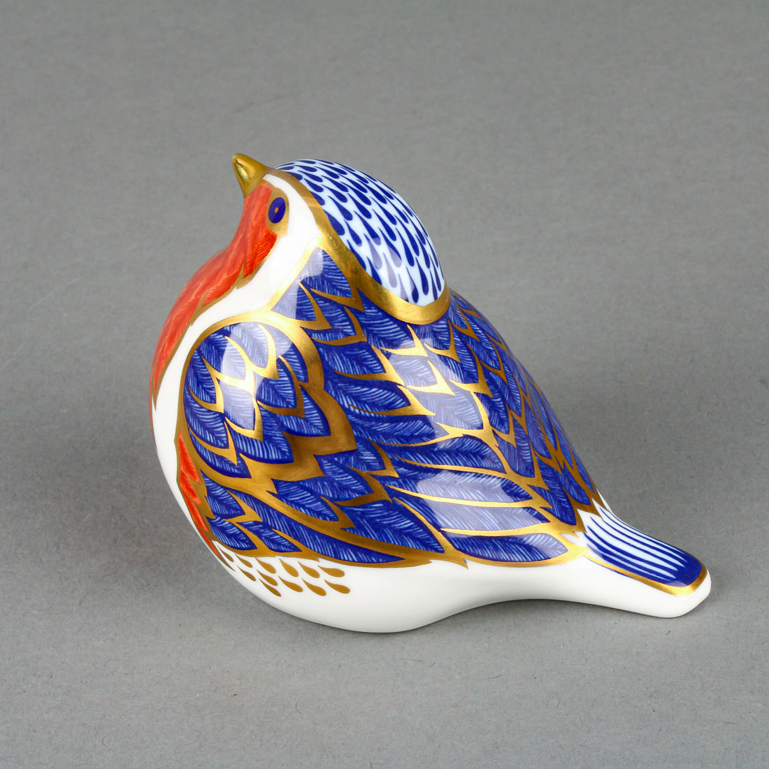 ROYAL CROWN DERBY Robin Paperweight