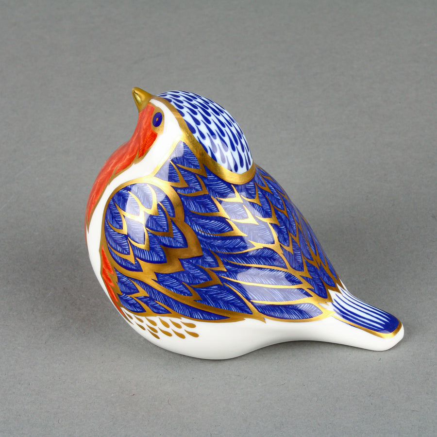 ROYAL CROWN DERBY Robin Paperweight
