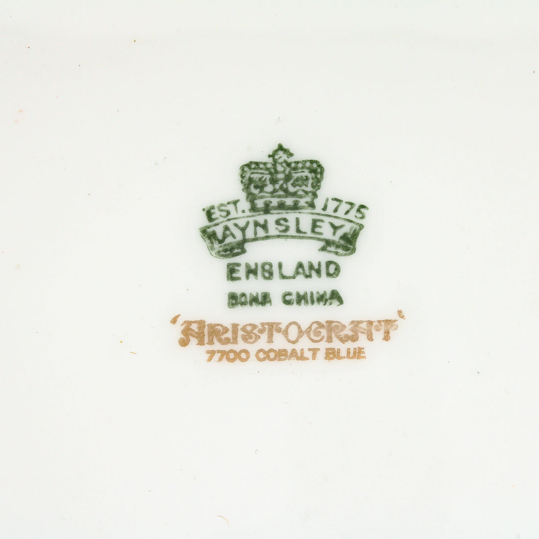 AYNSLEY Aristocrat 7700 Cobalt Blue - 8 Place Settings +
