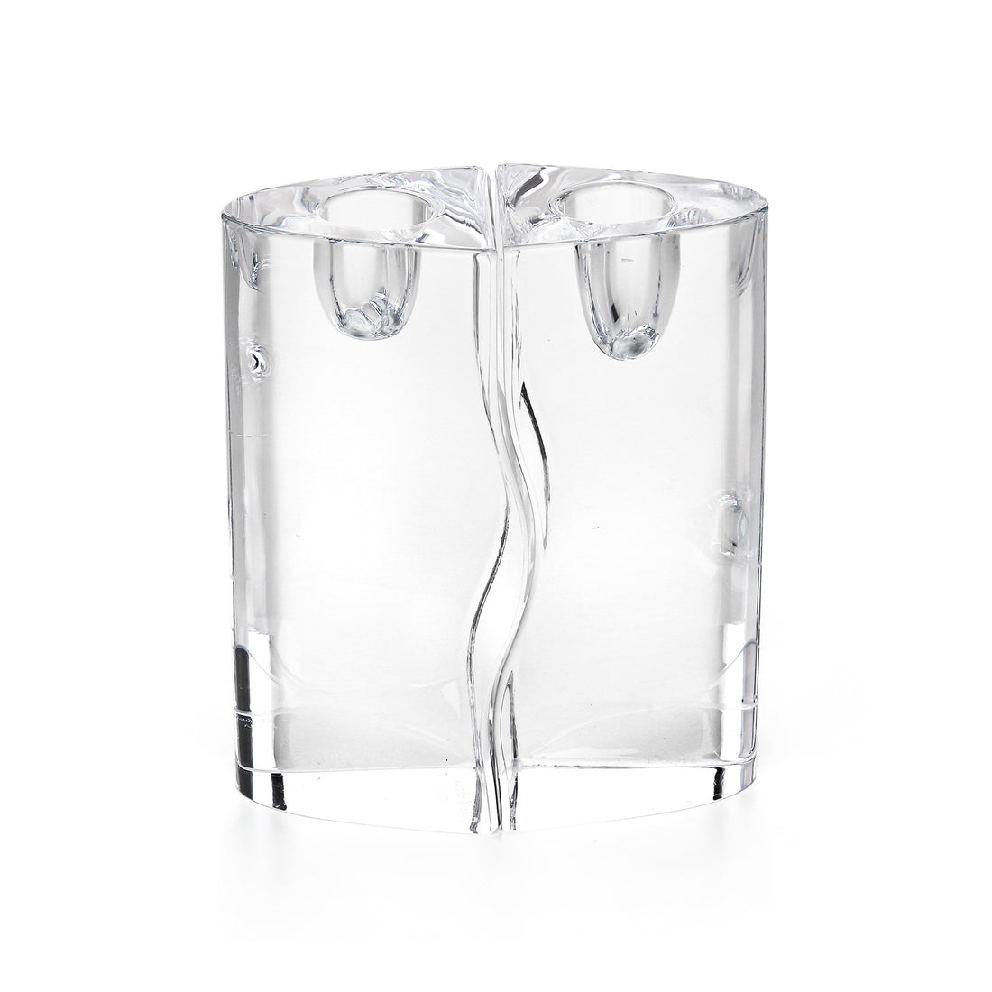 IITTALA Tiina Nordstorm PARI Crystal Candlesticks Set of 2