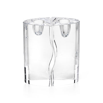 IITTALA Tiina Nordstorm PARI Crystal Candlesticks Set of 2